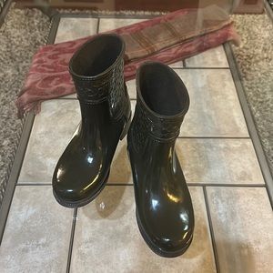 =COACH= little girls rainboots